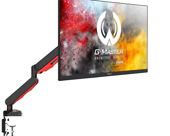 Support de bureau iiyama DSG3001C-R1, bras pneumatique articulé