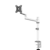 Support de bureau Neomounts DS60-425WH1 pour écran 27" - blanc (inclinable, rotatif et pivotant)
