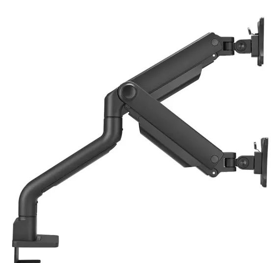 Support de bureau Neomounts DS70S-950BL2 pour deux écrans de 17"-35" - noir (inclinable, rotatif et pivotant)