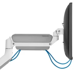 Support de bureau Neomounts DS70PLUS-450WH1 pour écran incurvé 17
