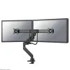 Support de bureau Neomounts DS75-450BL2 pour 2 écrans de 17-32" - noir (inclinable, rotatif, pivotant et réglable en hauteur & profondeur)