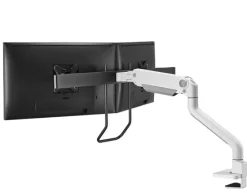 Support de bureau Neomounts DS75S-950WH2 pour 2 écrans de 17