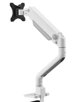 Support de bureau Neomounts DS70S-950WH1 pour écran 17"-49" - blanc (inclinable, rotatif et pivotant)
