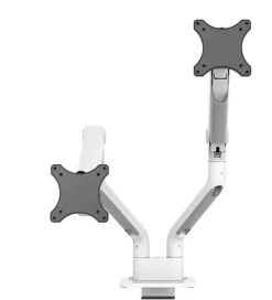 Support de bureau Neomounts DS70S-950WH2 pour deux écrans de 17