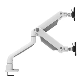Support de bureau Neomounts DS70S-950WH2 pour deux écrans de 17