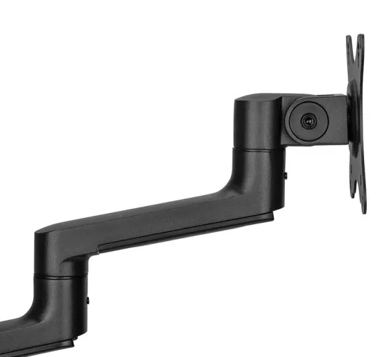 Support de bureau Neomounts DS60-425BL2 pour 2 écrans de 27" - noir (inclinable, rotatif et pivotant)