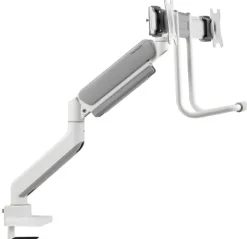 Support de bureau Neomounts DS75-450WH2 pour deux écrans de 17