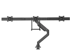 Support de bureau Neomounts NM-D775DX3BLACK pour trois écrans plats jusqu'à 27
