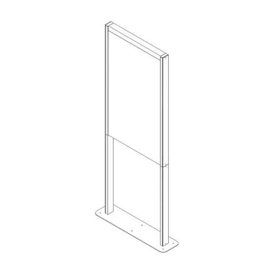 Support de sol Hagor pour Samsung OM55N-D