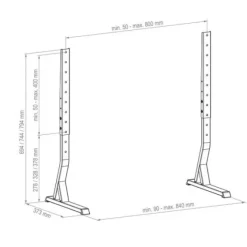 Support de table Hagor Tablestand BL XL - 32