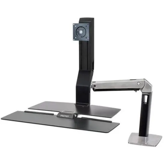 Support Ergotron WorkFit-A, LD simple avec plan de travail+.