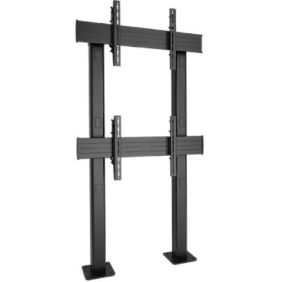 Support fixe Chief LBM1X2U pour mur vidéo 1x2, paysage - 42"-80", noir