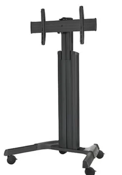 Support mobile Chief LPAUB Large Fusion réglable en hauteur manuellement - 40"-80", noir