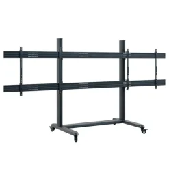 Support mobile Hagor CPS Mobile Stand Dual 3327 pour 2 écrans - 75
