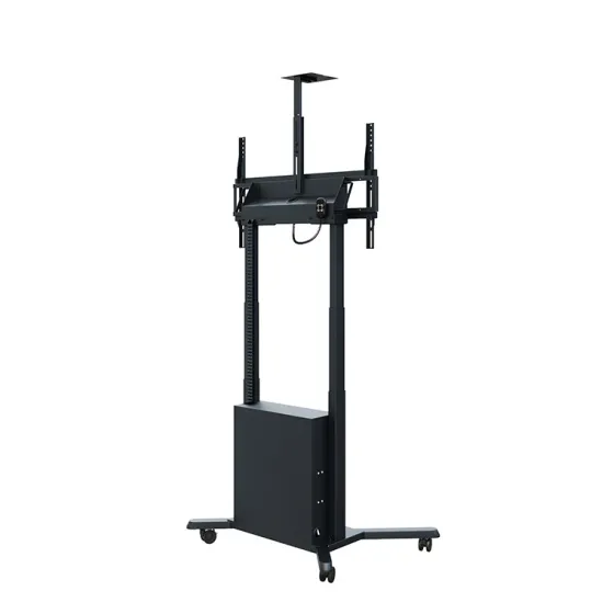Support mobile Hagor HP Twin Lift M-B réglable en hauteur électriquement - 55"-86"