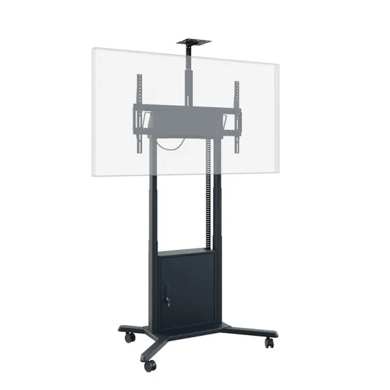 Support mobile Hagor HP Twin Lift M-B réglable en hauteur électriquement - 55"-86"