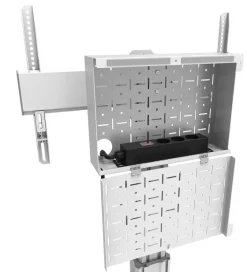 Support mobile Neomounts FL50S-825WH1 réglable en hauteur manuellement - 37