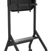 Support mobile Peerless-AV SR898-EUK - jusqu'à 110", noir (avec cache arrière)