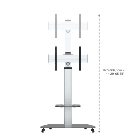 Support mobile/fixe celexon PRO Adjust-3270MP réglable en hauteur manuellement - 32’’-70’’ (inclinable de 15°)