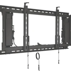 Support mural Chief LVS1U ConnexSys pour display mur-écran, format paysage, noir (40" à 80") (Rails inclus)