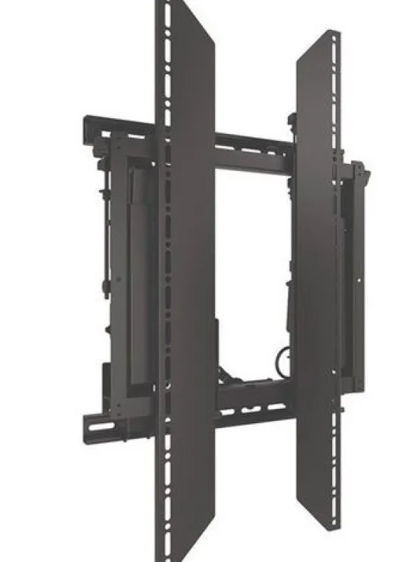 Support mural Chief LVS1UP ConnexSys pour mur-écran, format portrait, noir (40" à 80") (avec rails)