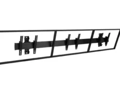 Support mural Chief LWM3X1U Menu Board, pour display, format portrait, noir (40" à 55")