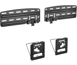 Support mural fixe Neomounts WL30-265BL1 ultra-plat pour écrans Samsung - 43"-85", noir