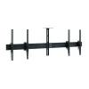 Support mural Hagor comPROnents® Menuboard pour 2 Displays - 55"-65" (Paysage, inclinable)
