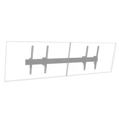 Support mural Hagor comPROnents® Menuboard pour 2 Displays - 55