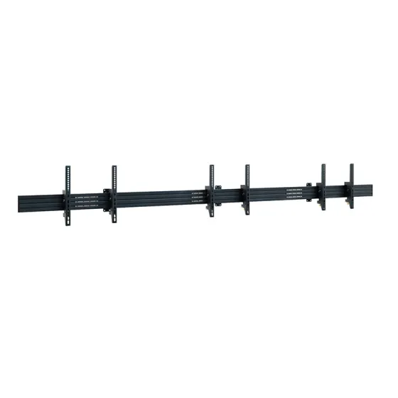 Support mural Hagor comPROnents® Menuboard pour 3 Displays - 46"-65" (Paysage, inclinable)