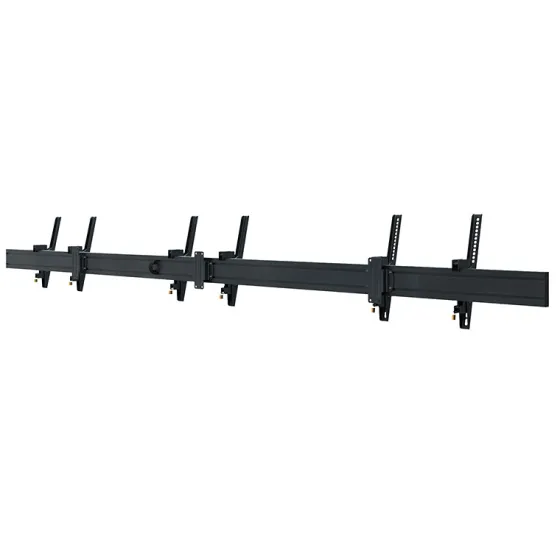 Support mural Hagor comPROnents® Menuboard pour 3 Displays - 46"-65" (Paysage, inclinable)