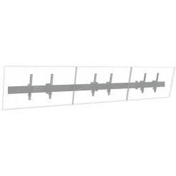 Support mural Hagor comPROnents® Menuboard pour 3 Displays - 46