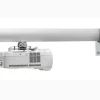 Support mural SMS à courte focale V longueur 68 cm Aluminium/Blanc