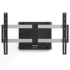 Support mural SMS ICON 3D Large TV - 80", argent/noir (pivotant et inclinable)