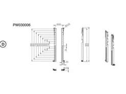 Support mural SMS Modules LFD PRO II 900