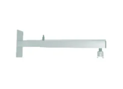 Support mural standard PeTa, longeur variable de 100 cm à 150 cm, Blanc