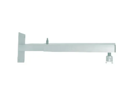 Support mural standard PeTa, longeur variable de 70 cm à 103 cm, Blanc