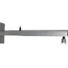 Support mural standard PeTa, longeur variable de 100 cm à 150 cm, Argent