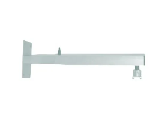 Support mural standard PeTa, longeur fixe de 30 cm, Blanc
