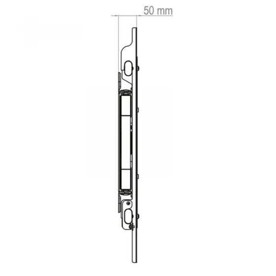 Support mural TV/Display Hagor BrackIT XXL HD II - 65 - 98" inclinable et pivotant