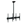 Support plafond Hagor comPROnents® Menuboard pour 2 Displays - 46"-65" (Portrait, inclinable)