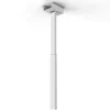 Support plafond HI-ND pour coffre pour Display, longueur réglable de 60-110 cm, blanc