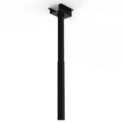 Support plafond HI-ND pour coffre pour Display, longueur réglable de 60-110 cm, noir