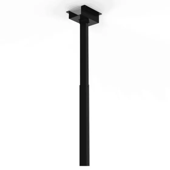 Support plafond HI-ND pour coffre pour Display, longueur réglable de 40-60 cm, noir