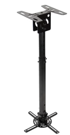 Support plafond Optoma OCM815B - 58-83 cm, noir (inclinable, rotatif et pivotant)
