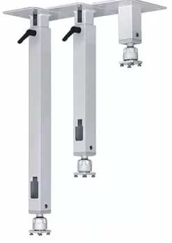 Support plafond PeTa standard avec levier de serrage, longueur fixe 20cm