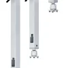 Support plafond PeTa standard avec rotule en acier, longueur fixe 25 cm