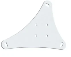 Support plafond PeTa standard avec rotule en acier, longueur variable 200-300 cm