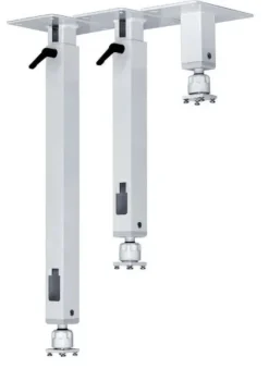 Support plafond PeTa standard avec rotule autobloquante, longueur variable 15-20 cm