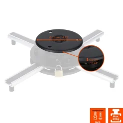 Support plafond universel celexon PS Ultraplat